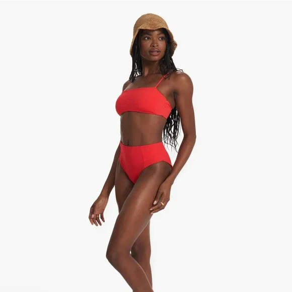 Vuori (XS) Bikini Top - Vermillion - NWT - Picture 1 of 5